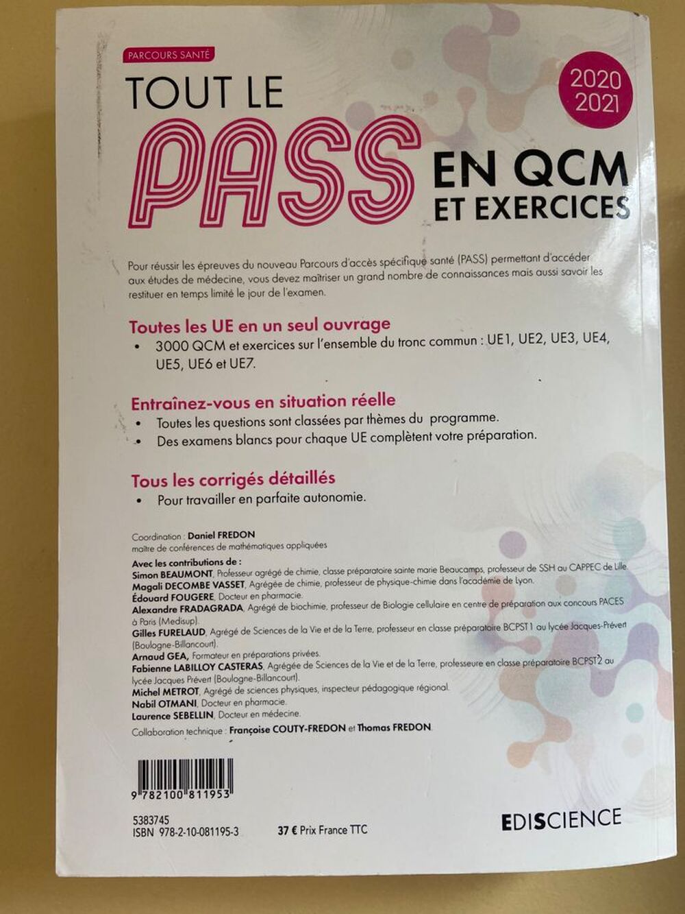 Tout le PASS en QCM Livres et BD