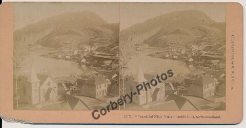 STEREOVIEW PHOTO CANADA NEWFOUNDLAND QUIDI VIDI 50 Loches (37)