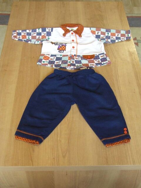 Ensemble, haut et pantalon, LES PIERRAFEU, 18 mois (80 cm) 4 Bagnolet (93)