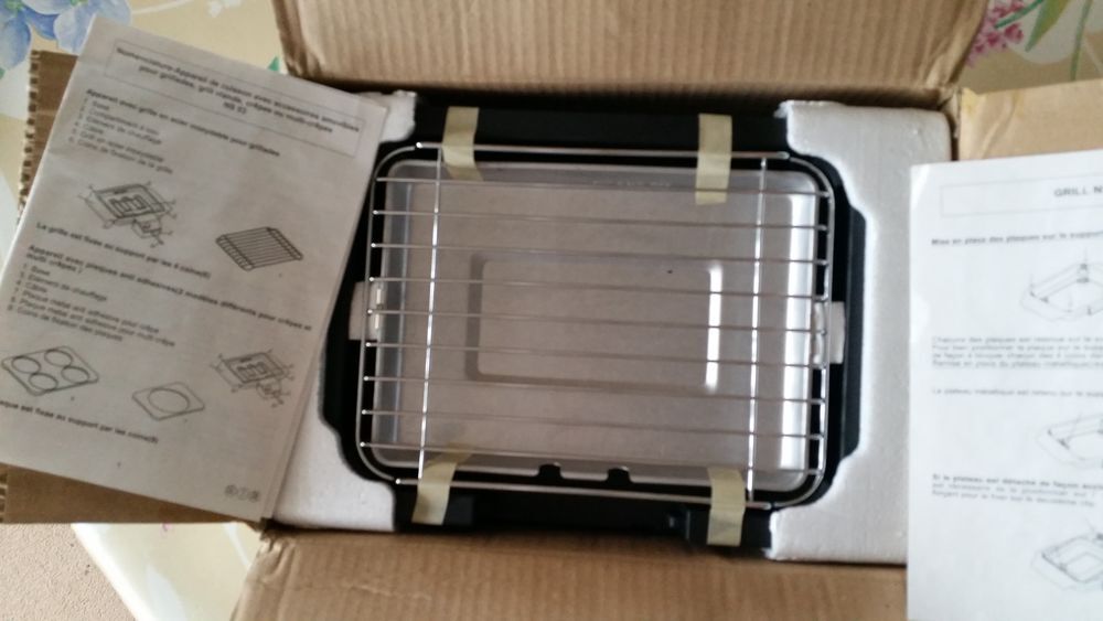 Grill+Cr&ecirc;pi&egrave;re &eacute;lectrique Electroménager