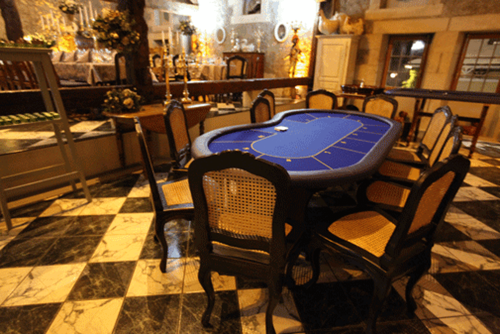 Tr&egrave;s belle table de Texas Hold'Em Poker Jeux / jouets