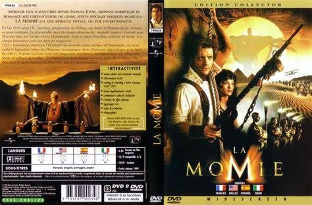 DVD LA MOMIE //// DVD et blu-ray