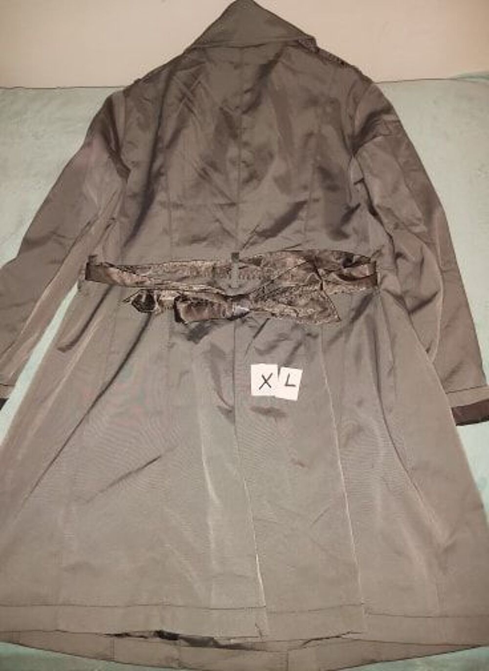 Manteau Trench gris - Taille XL Vêtements