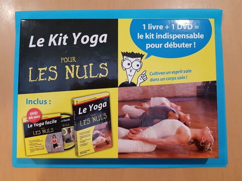 Le Kit Yoga pour les Nuls ; livre + DVD ; First ditions 15 Amiens (80)
