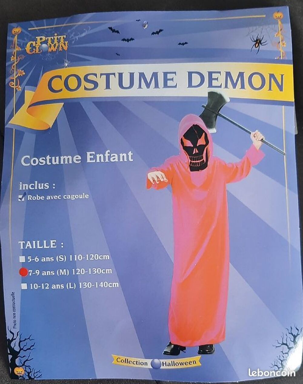 2 D&eacute;guisements halloween Vêtements enfants