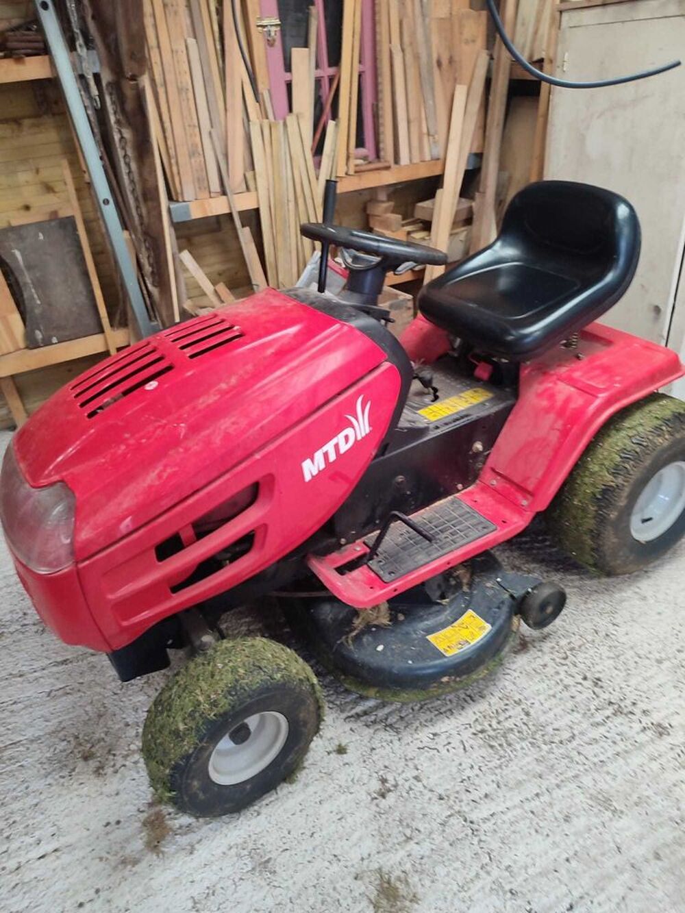 tracteur tondeuse mtd Jardin
