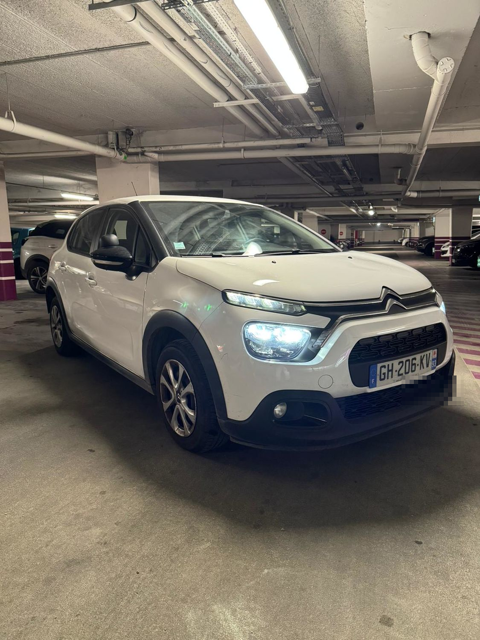 Citro&euml;n C3 BlueHDi 100 BVM6 You 2022 occasion Saint-Denis 93200