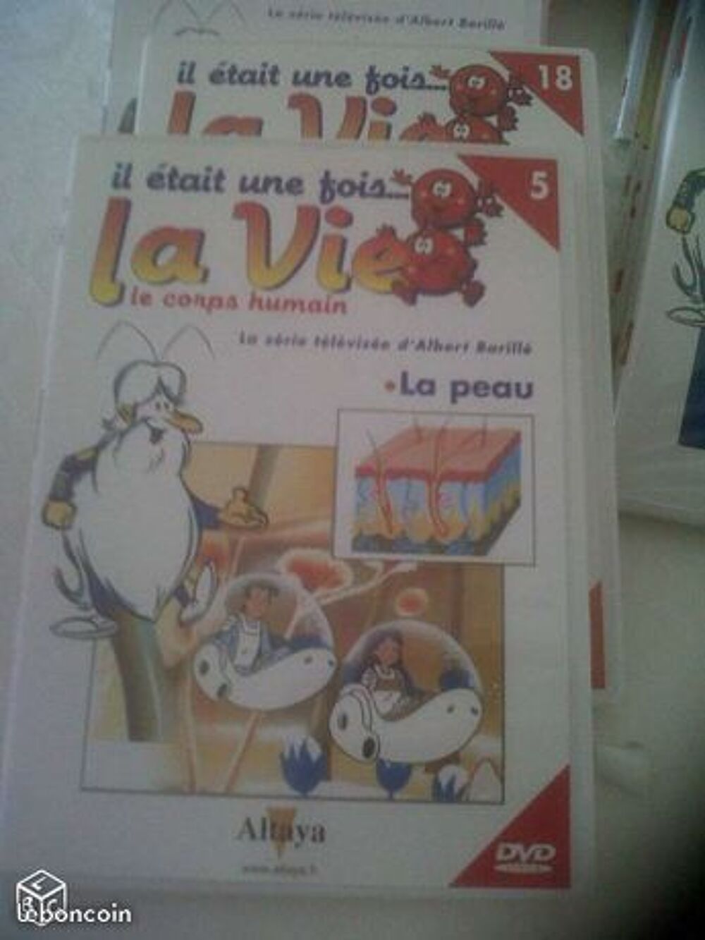 Lot de DVD "Il &eacute;tait une fois la vie" DVD et blu-ray
