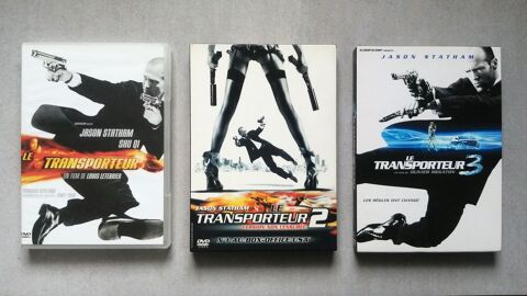 3 films DVD  Le Transporteur  I, 2 et 3 4 Puteaux (92)