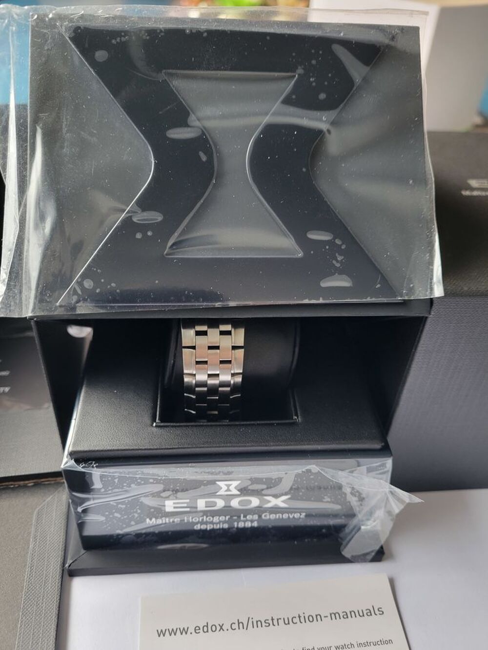 MONTRE SUISSE EDOX NEUVE Bijoux et montres