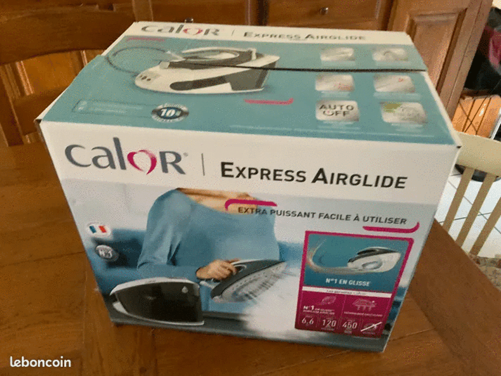 Centrale vapeur calor Airglide. Electroménager