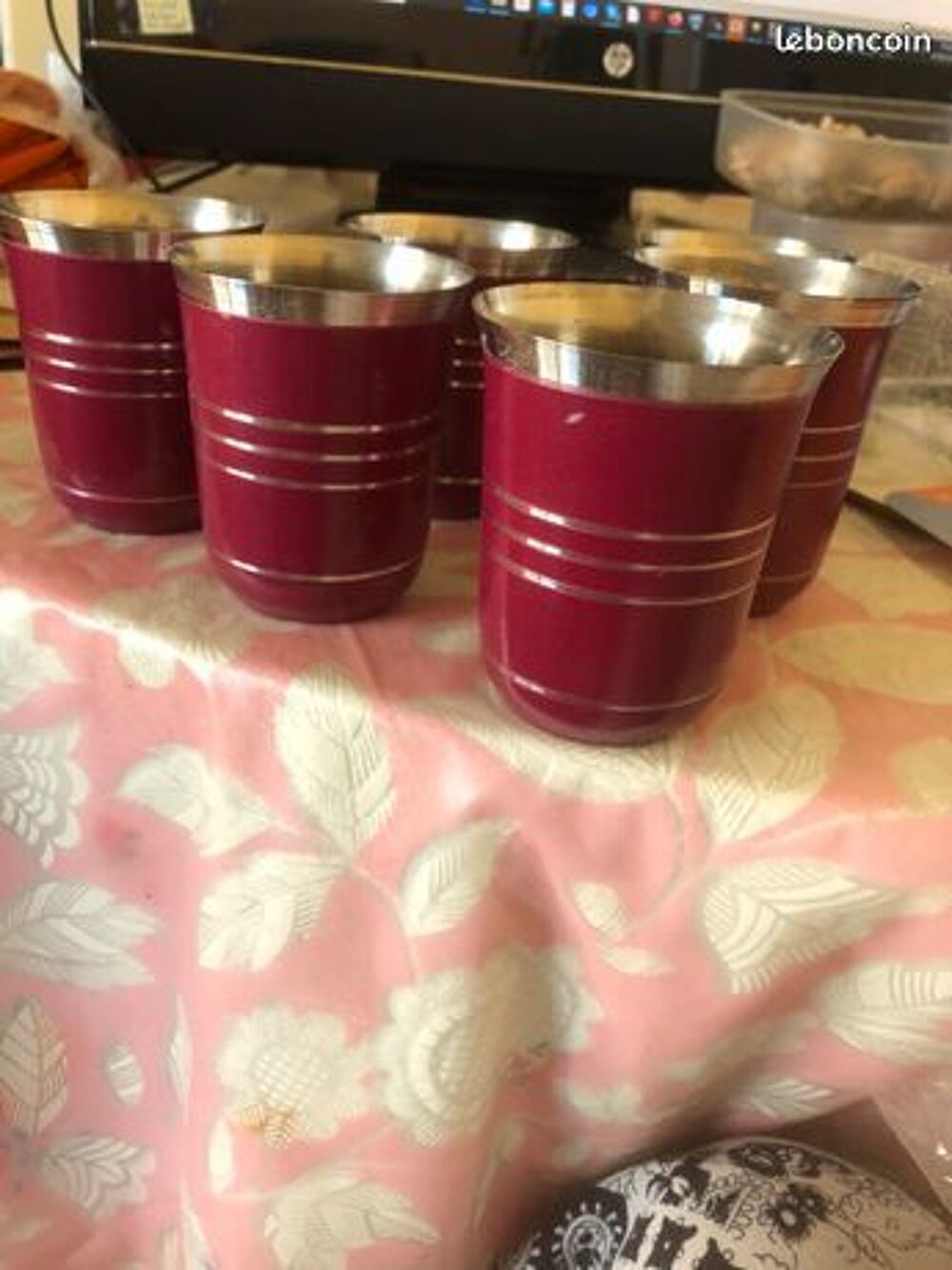 Tasses &agrave; l'eau indienne Décoration