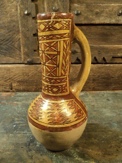 Ancien Pichet C�ramique Kabyle Chenoua Poterie Berb�re 1 Loches (37)