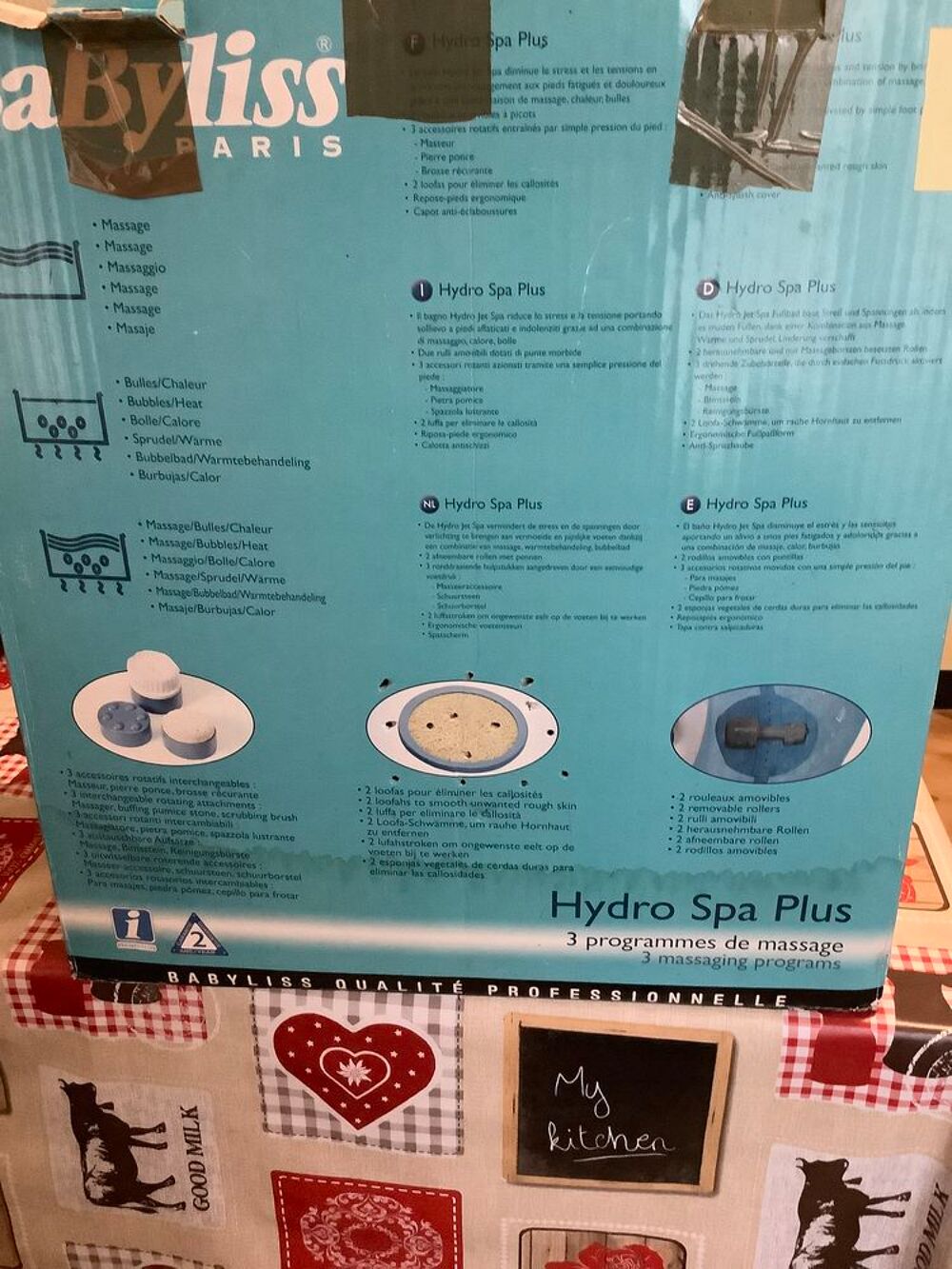 Babyliss hidro spa pour les pieds Electroménager