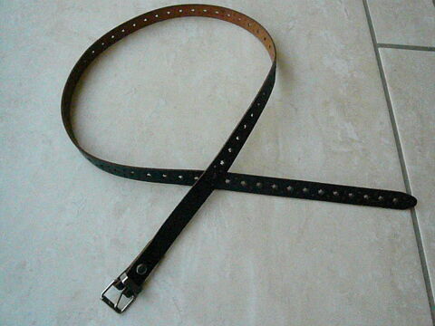 Ceinture noire motif �toiles 75 cm 4 Franqueville-Saint-Pierre (76)