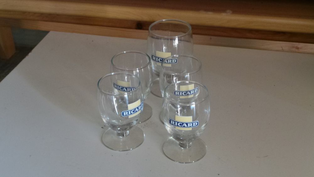 Verres &agrave; ricard Electroménager
