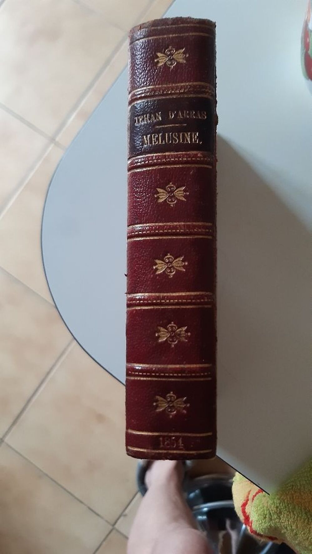 livre ancien cuir Livres et BD