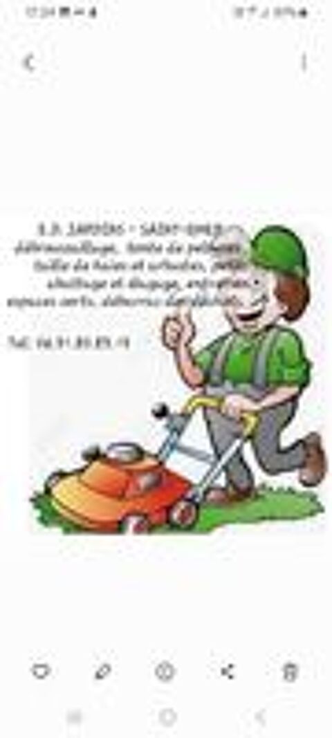   Travaux espaces verts 