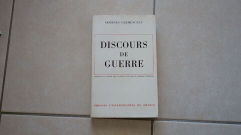 Georges Clémenceau: Discours de Guerre 3 Hyères (83)
