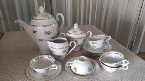 Service vintage en porcelaine à thé ou café complet 99 Bidart (64)