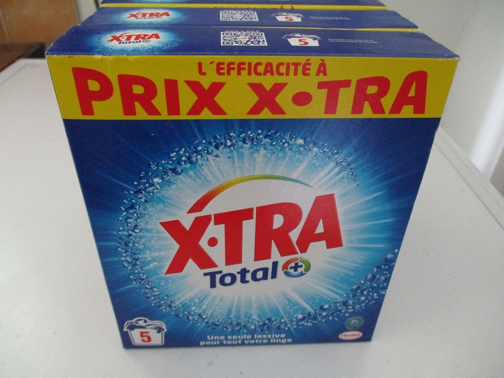 lessive XTRA 4 boites de 5 doses Bricolage