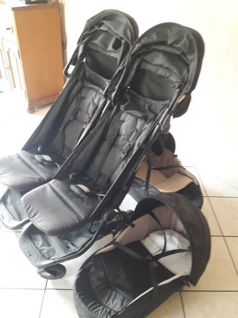 POUSSETTE DOUBLE MOUNTAIN BUGGY NANO DUO avec NACELLES COUFI 300 Taverny (95)