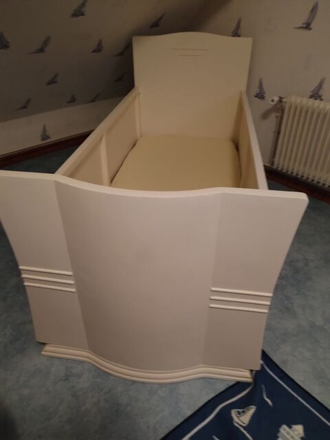 Lit b�b� ou petit enfant vintage (1950) complet 100 Douvres-la-D�livrande (14)