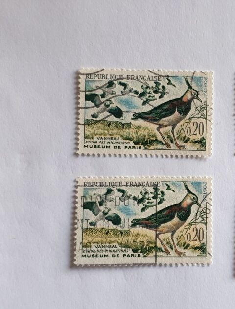 Timbre france Vanneaux 1960- lot 0.10 euro 0 Marseille 9 (13)