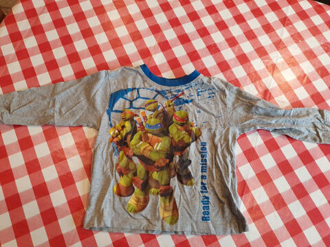 T-shirt manche longue - tortue ninja  1 Aubvillers (80)