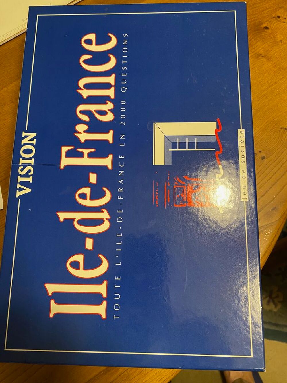 Jeu De Soci&eacute;t&eacute; Vision &Icirc;LE DE FRANCE &Eacute;tat Neuf 
2000 question Jeux / jouets