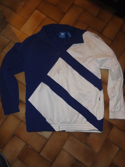 Veste jogging Adidas blanche bleue homme Taille L ORIGINALE 39 Antony (92)