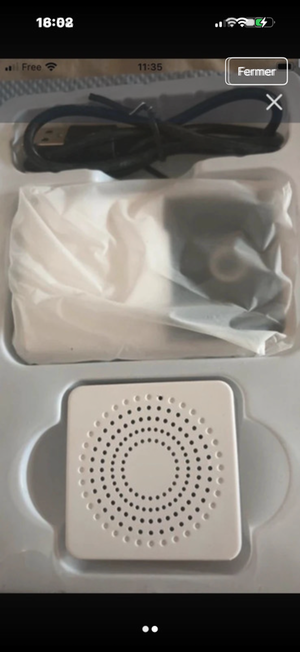 Sonnette tuya smart visuelle 
Audio et hifi