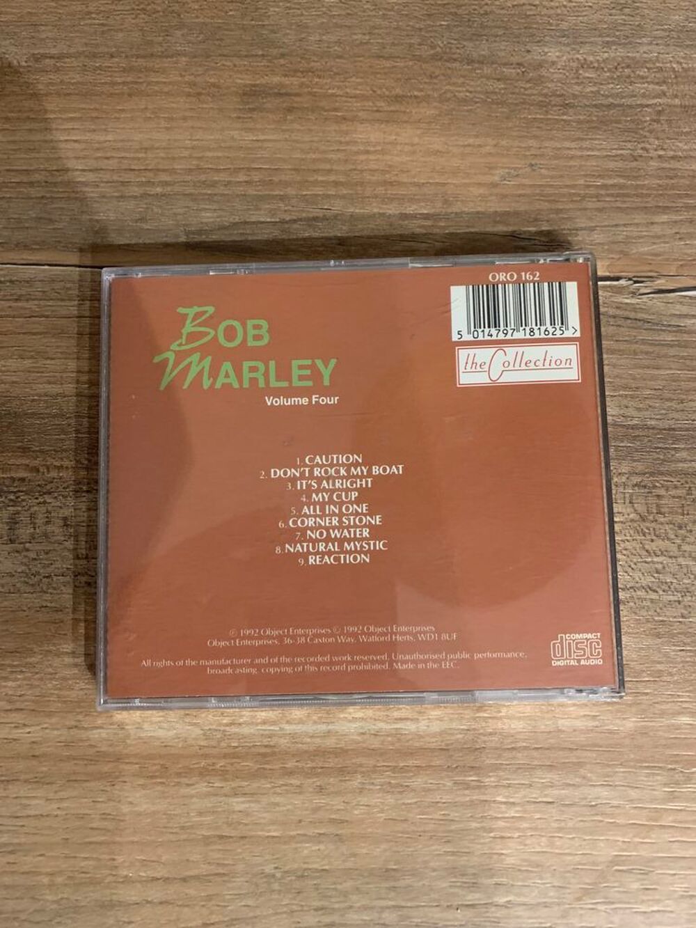 CD Bob Marley &acute;&acute; Volume 4 &acute;&acute; CD et vinyles