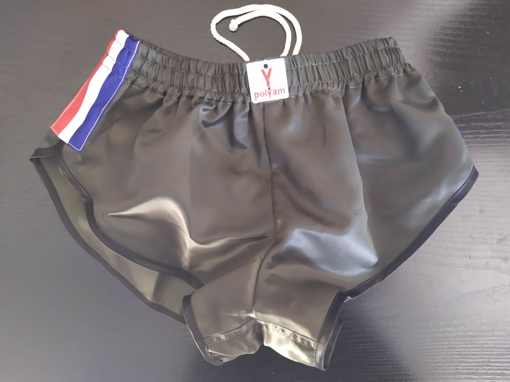 Short Vintage Polyamide Nylon Bronze/tricol 2 sizes S40 M44 Vêtements