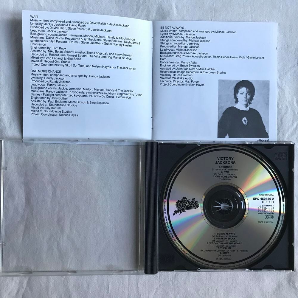 CD Jacksons - Victory CD et vinyles