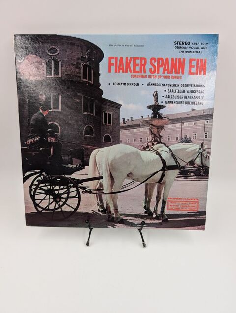 Vinyle 33 tours Fiaker Spann Ein (Coachman, Hitch up your... 5 Vulbens (74)
