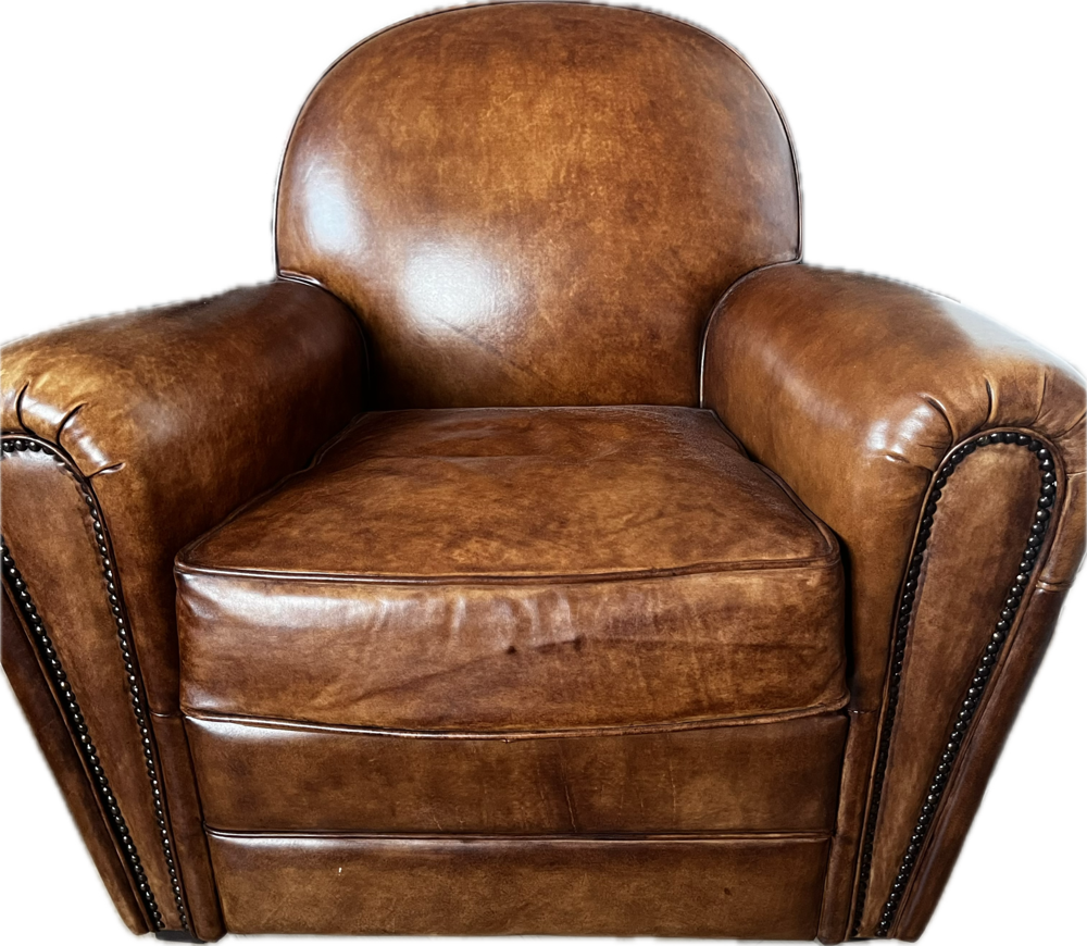 Paire fauteuils club de chez Saulaie Meubles