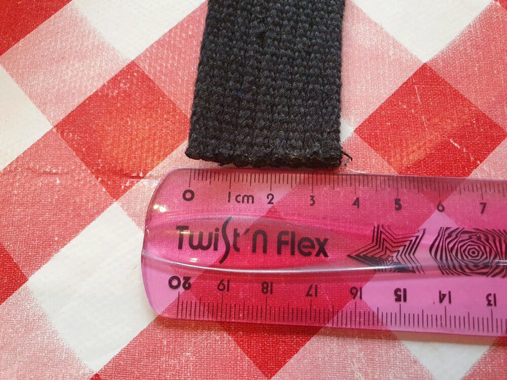 Ceinture tissu noire Bijoux et montres