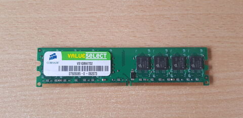 RAM Corsair 1 GB Value Select VS1GB667D2 8 Carnon Plage (34)