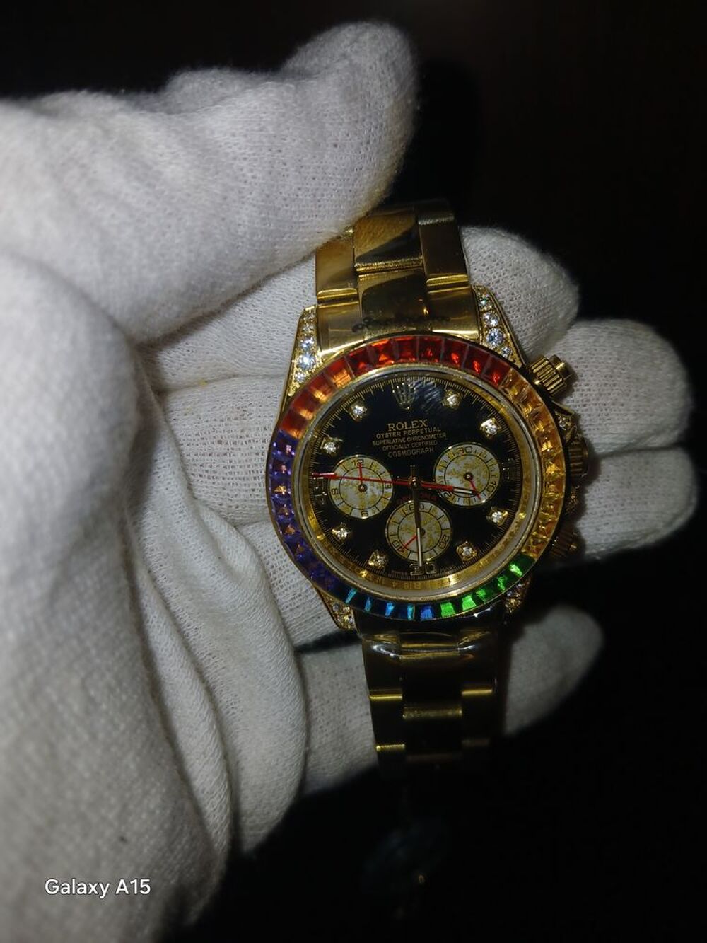 ROLEX DAYTONA RAIMBOW RICONDIZIONATO TOTALMENTE IN SWIZZERA Bijoux et montres