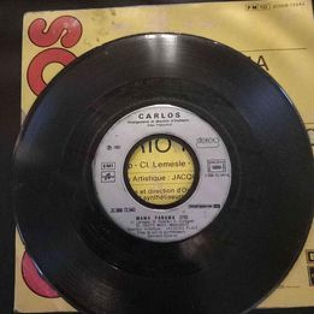 45 tours carlos mama panama CD et vinyles