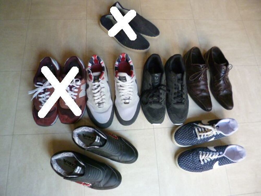 CHAUSSURES cuir, BASKETS, TENNIS du 42 au 46 - Chaussures