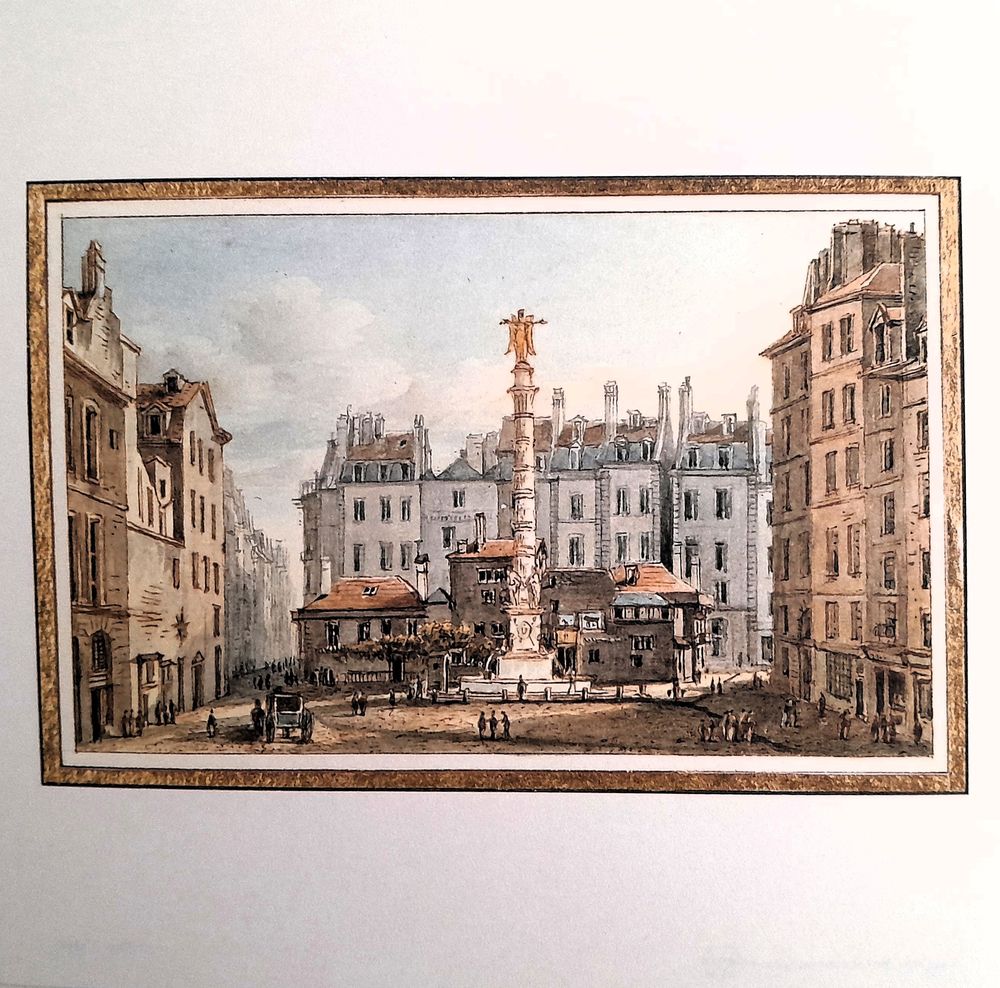 12 REPRODUCTIONS du PARIS du XIXe Si&egrave;cle . 