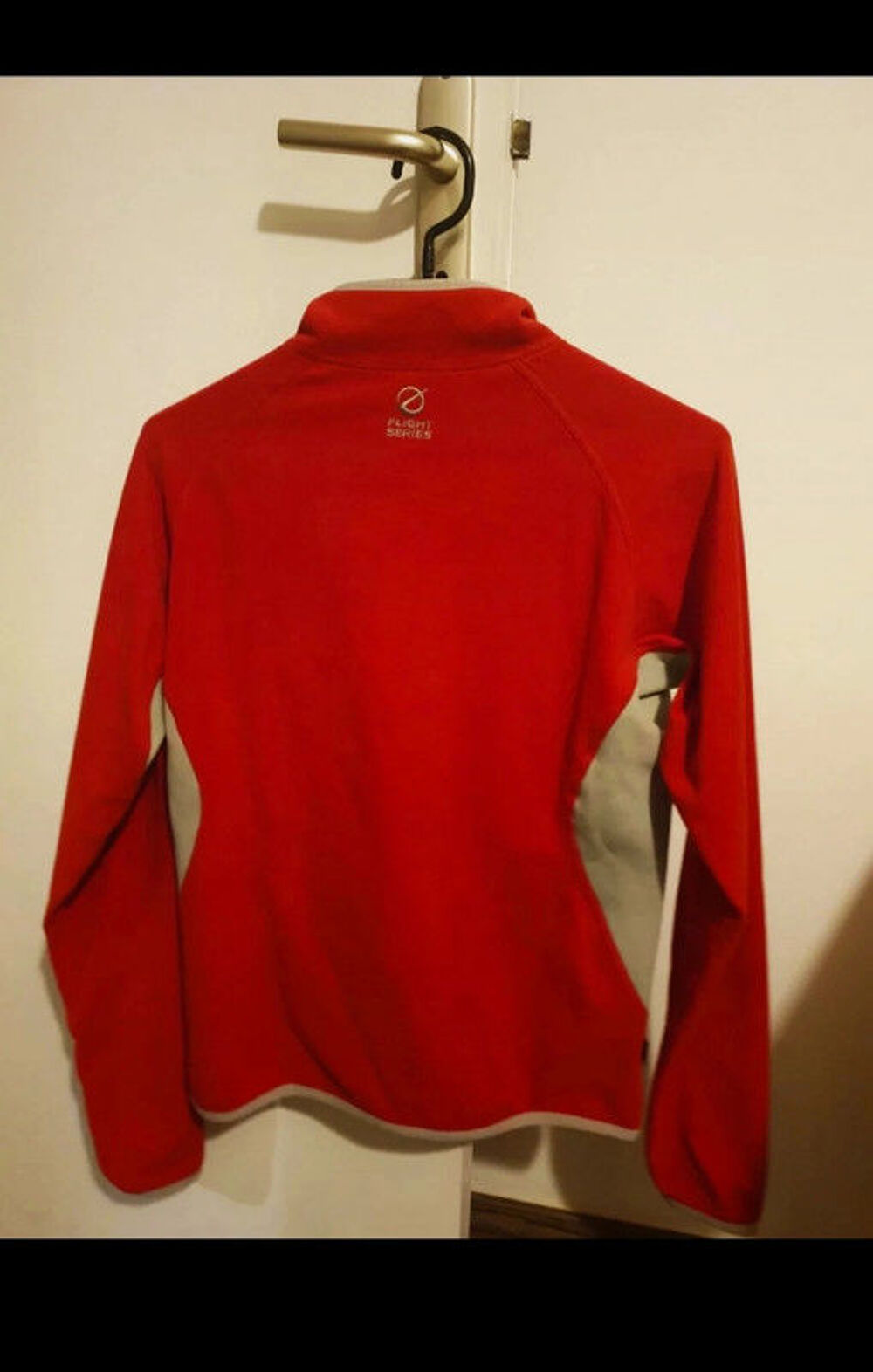 Veste the North face rouge femme t 38 TBE Vtements