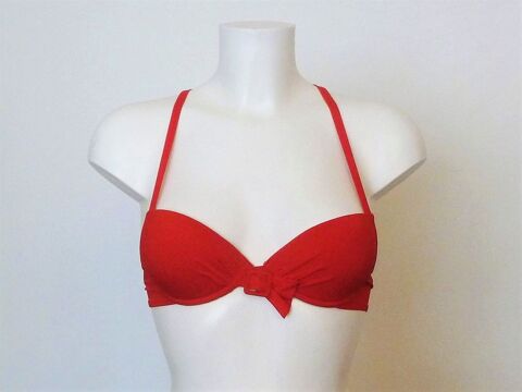 Haut Maillot Bain/ Soutien Gorge Rouge-Antigel Lise Charmel 20 Paris 15 (75)
