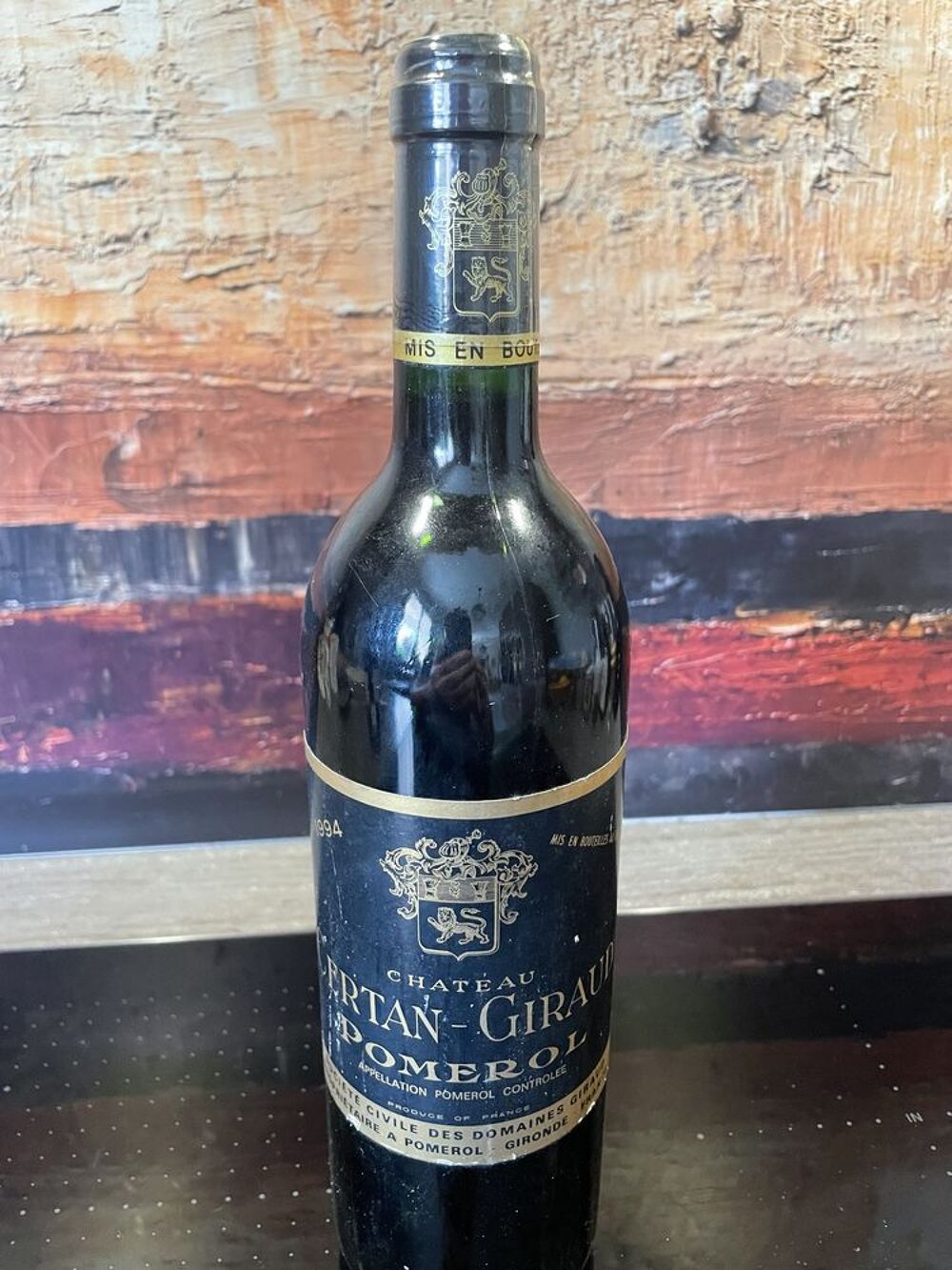 1 Bt POMEROL Ch&acirc;teau Certan-Giraud 1994 Cuisine