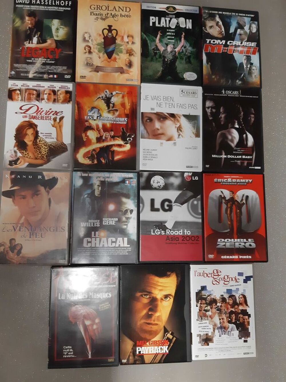 plusieurs dvd DVD et blu-ray