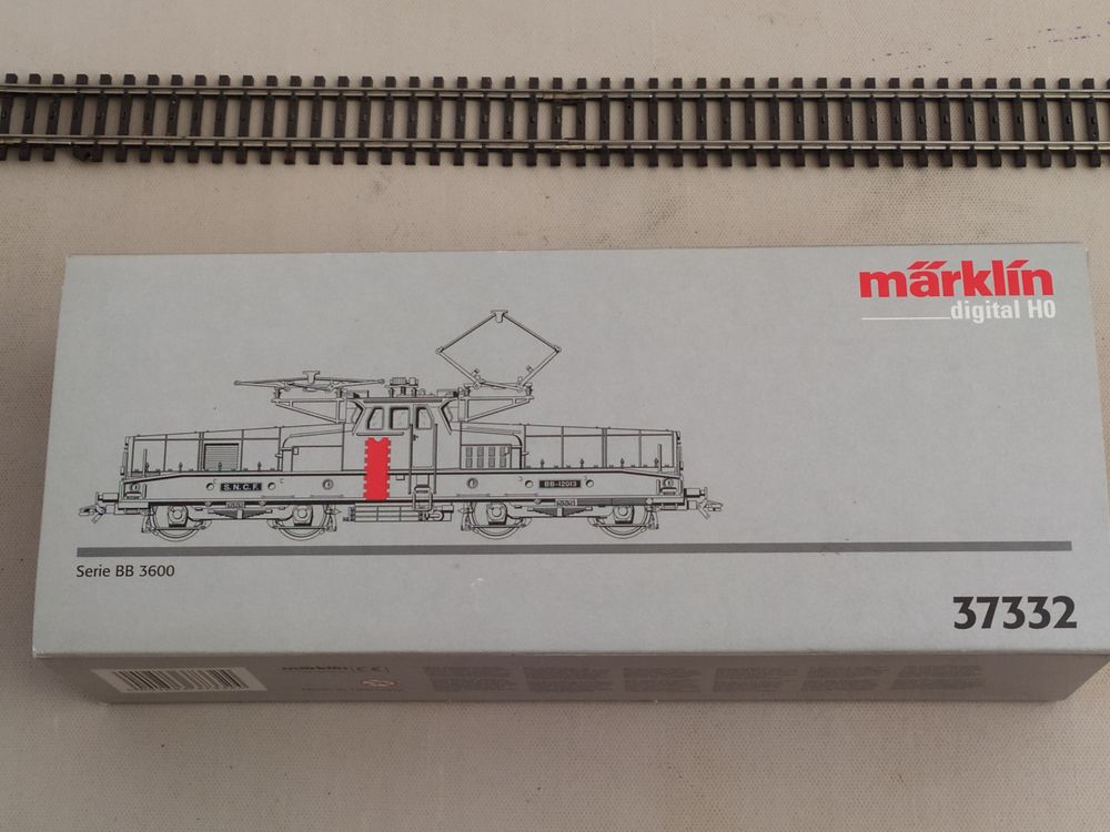 Echelle HO- M&auml;rklin Loco &eacute;lectrique BB 12013 bleue r&eacute;f 37332 