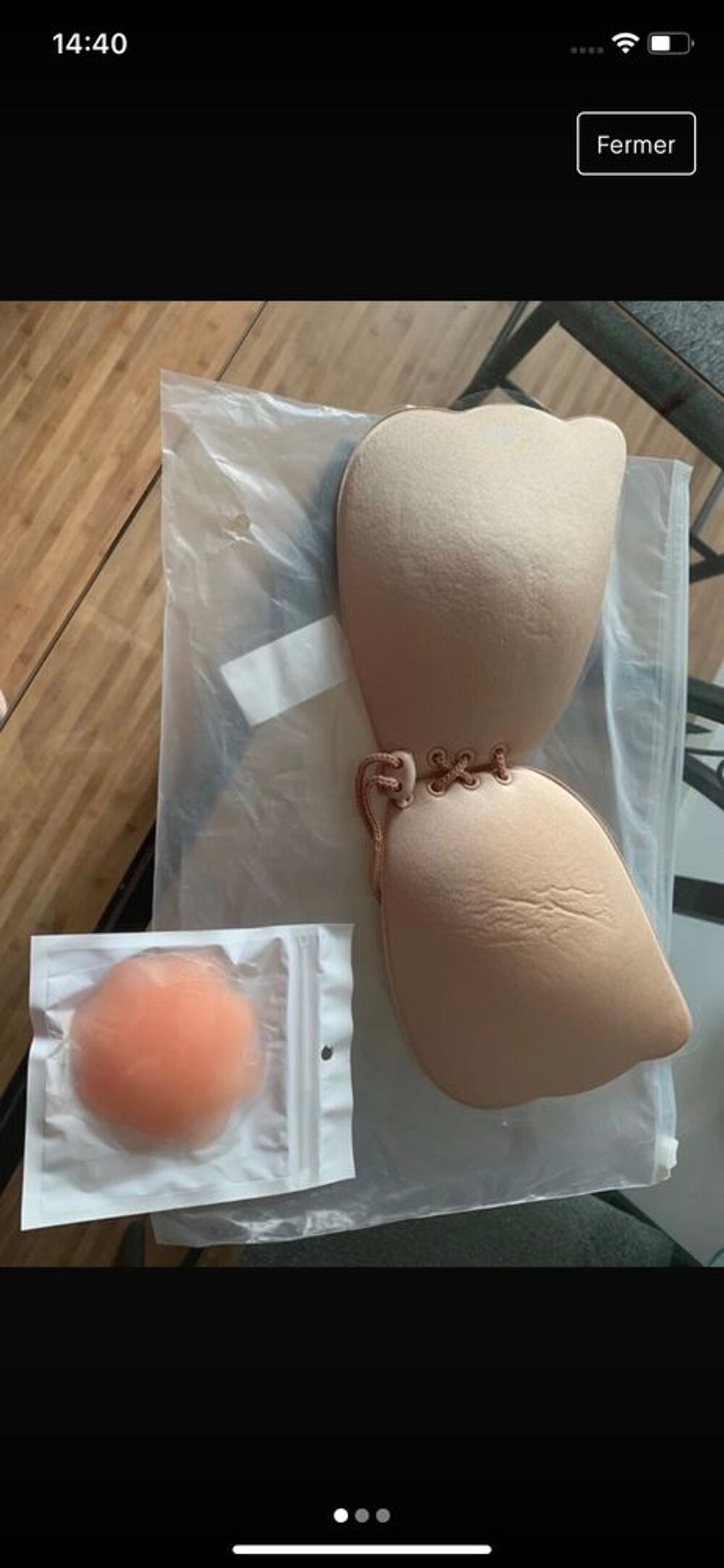 soutien gorge adh&eacute;sif Vêtements