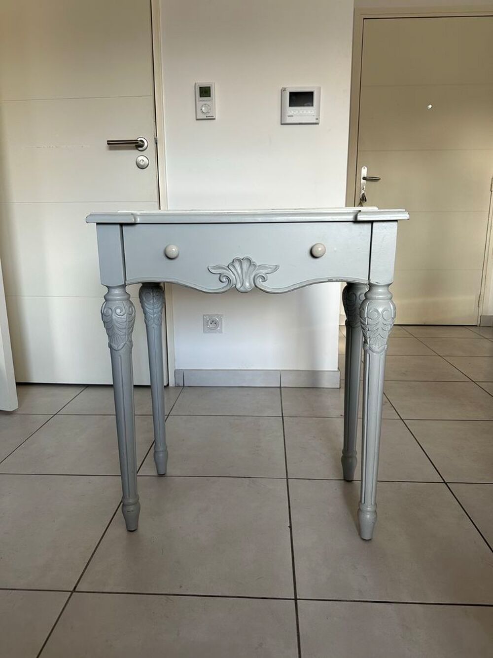 Console grise marbre Meubles